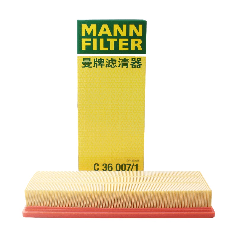 曼牌(MANN)空气滤C36007/1适配雪铁龙/天逸/世嘉/谛艾仕/标致/风神AX7