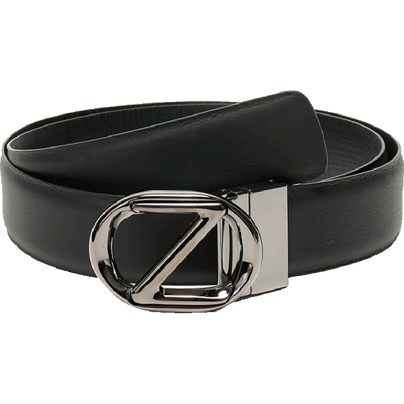 Z ZEGNA 杰尼亚 男士牛皮板扣式双面皮带腰带 BRIOE1 602D