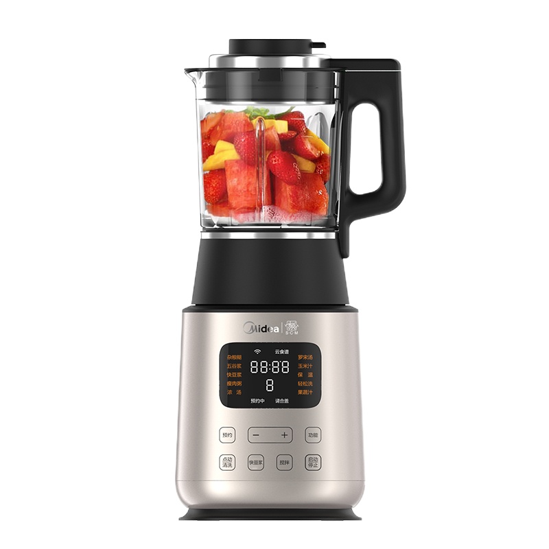 美的(Midea)MJ-BL1528A静音破壁机 智频智能破壁养生料理机 榨汁机果汁机辅食机