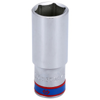 藍帶 1/2"DR.手动加长六角套筒 423522M