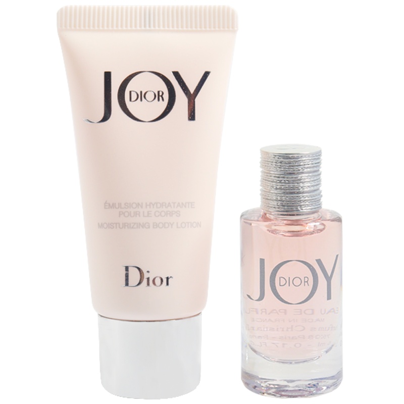 迪奥悦之欢随行礼盒装(悦之欢香水5ml+悦之欢润体乳20ml)