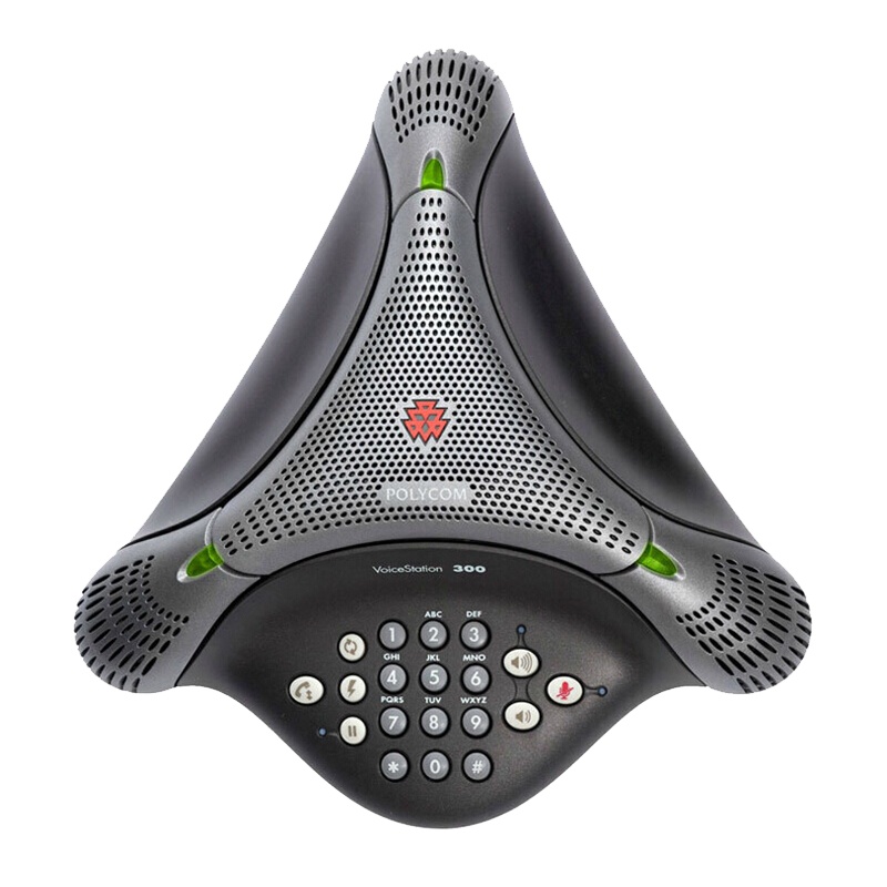 宝利通(POLYCOM) 会议电话机 VoiceStation VS300 八爪鱼会议电话 音频视频一体会议终端