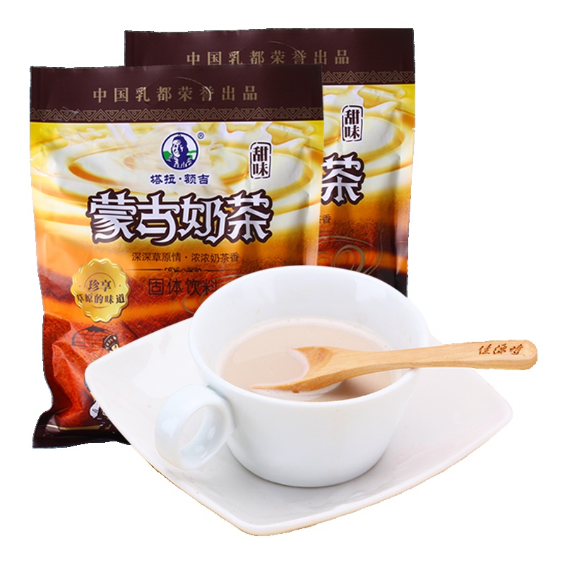 内蒙古奶茶粉塔拉额吉甜味奶茶400g*2营养早餐速溶冲饮