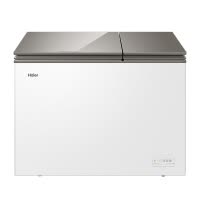 海尔(Haier)182升家用商用卧式冰柜冷柜冷藏冷冻柜小冰箱 大冷冻小冷藏 双温双箱 减霜80% FCD-182XET