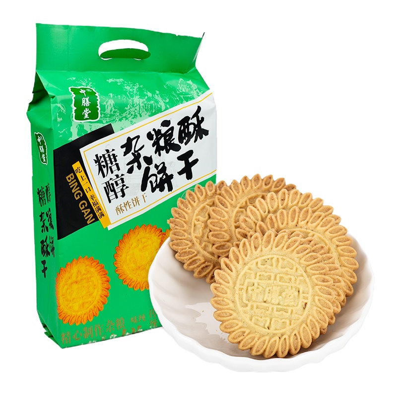 中膳堂糖醇杂粮酥饼380g