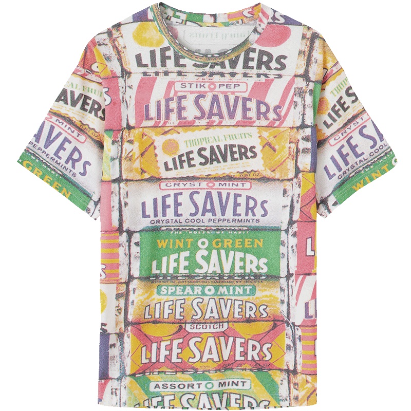 马克华菲男装2018夏季新款短袖男潮炫印花韩版男T恤