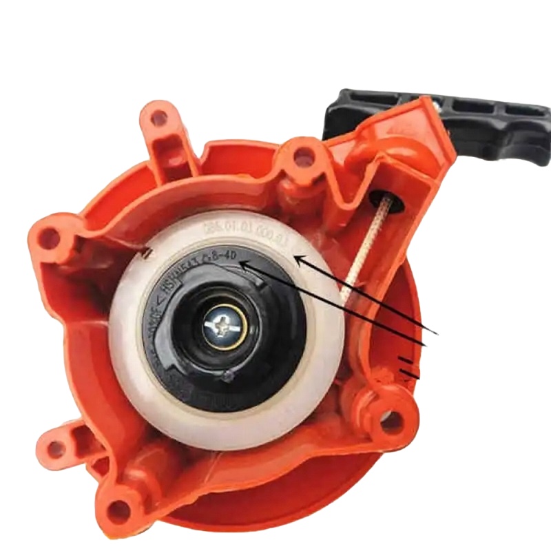 红檵 543R化油器离合拉盘空滤油箱高压包缸体活塞配件专用启动拉盘