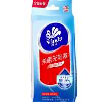 维达 VW1009 温和无香去菌湿纸 10片/包*60包/箱 (单位:包)