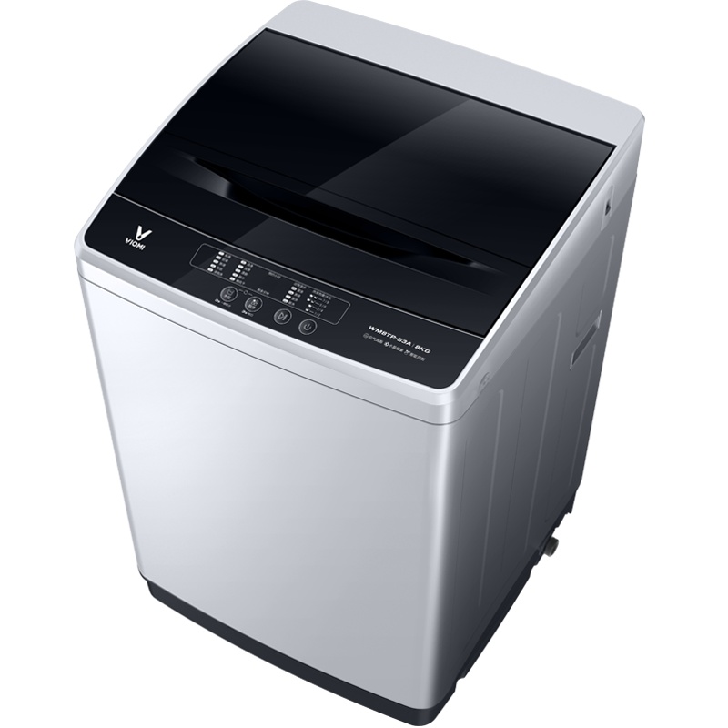 VIOMI云米 洗衣机8公斤波轮一键启动全自动家用大容量波轮宿舍租房 脱水甩干