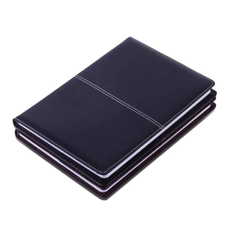 得力(deli)16K112张大号中档款商务皮面本 3323