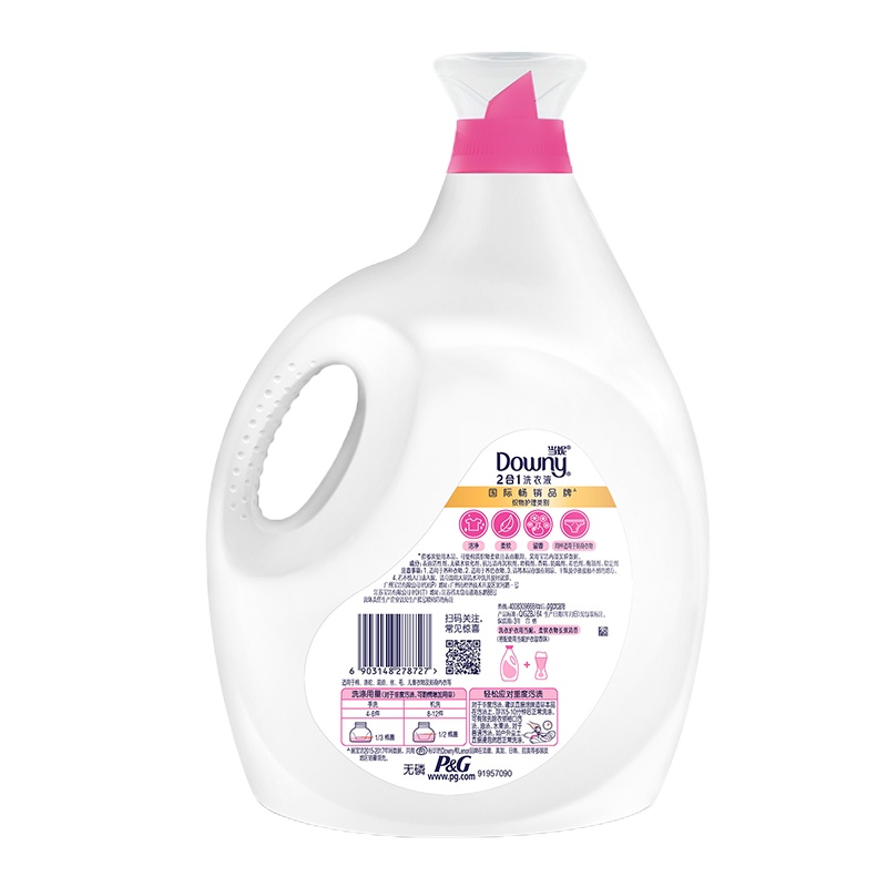 (DT)当妮(DOWNY) 二合一 淡粉樱花 3.7kg 洗衣液(计价单位:瓶)
