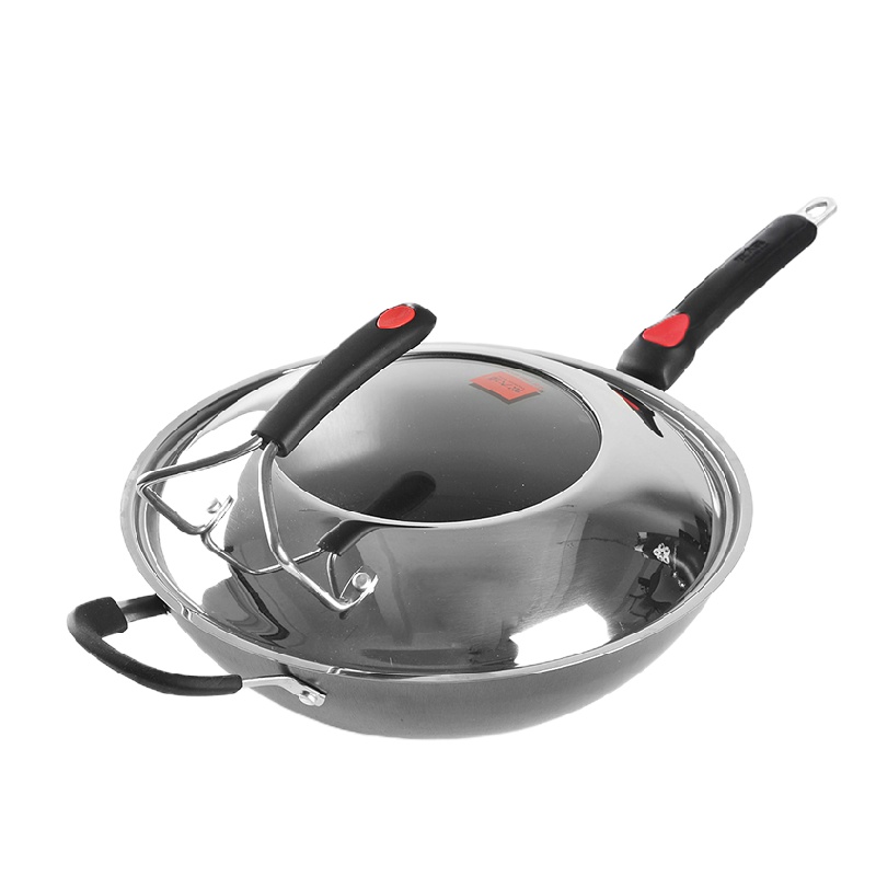 炊大皇 (COOKER KING) 炒锅 CKN5632YK 铸铁永不锈炒锅 32cm