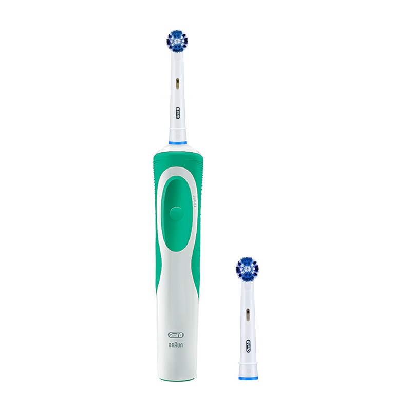 德国博朗OralB/欧乐B电动牙刷D12绿+20-1组合装 防水机身 感应式充电