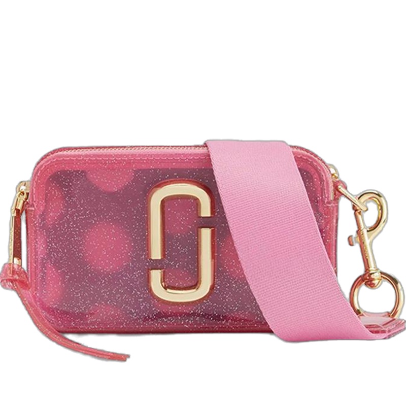 Marc Jacobs玛亚科布 马克.雅可布 THE JELLY SNAPSHOT系列女士单肩包相机包PVC拉链软女包