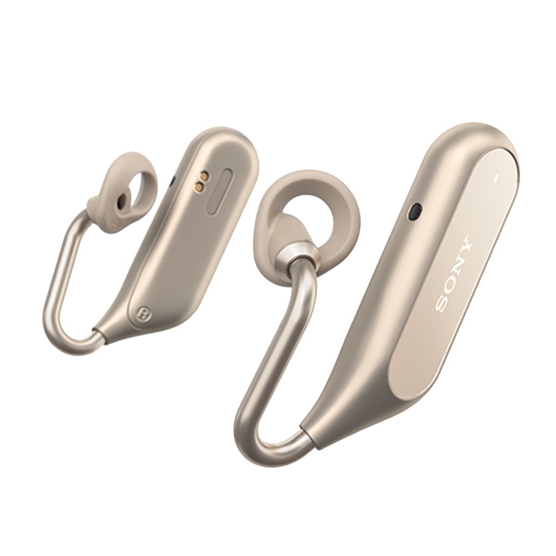 索尼(SONY)XEA20 全无线开放式立体声耳机 蓝牙智能操控(金色)