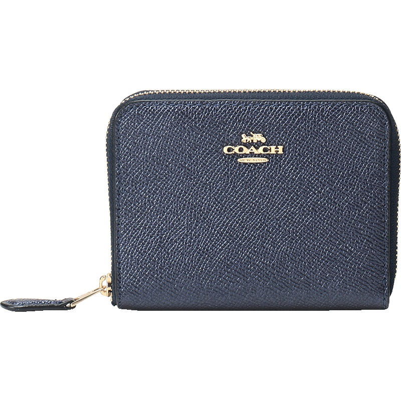 COACH 蔻驰 奢侈品 女士皮革短款钱包钱夹 38872