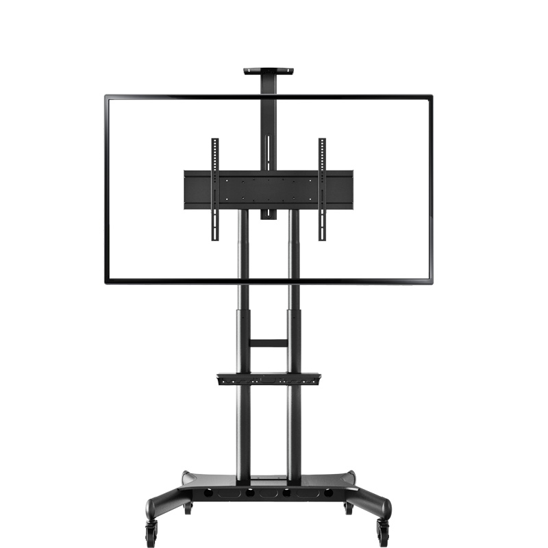 NB CA70(50-80英寸）电视支架移动推车视频会议落地挂架商用触摸屏会议教学一体机移动支架通用 黑色