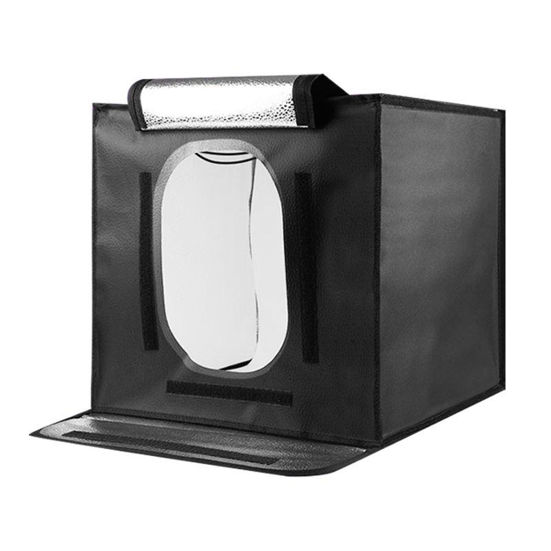 旅行家LED小型摄影棚40cm 拍照柔光箱摄影灯箱 可调光免布光产品拍摄便携式摄影棚