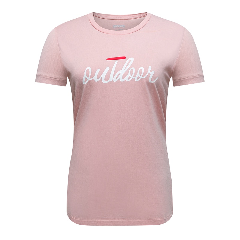 （OUTDOOR PRODUCTS）运动户外男女情侣短袖T恤圆领印花上衣OFTX1921106