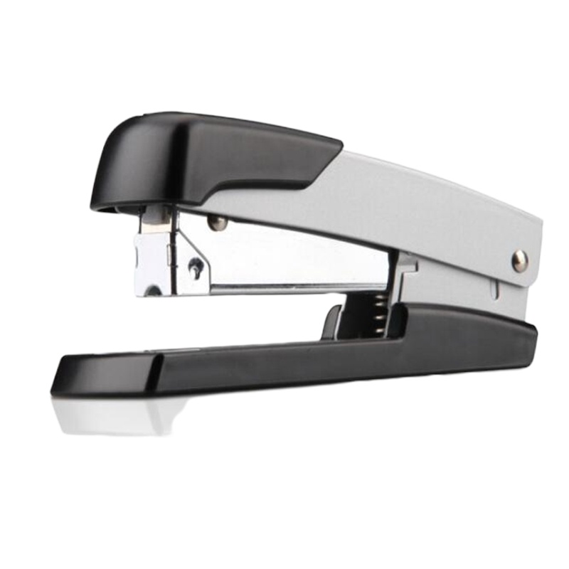 得力(deli)50页金属厚层订书机/订书器 弹出式钉道 0416