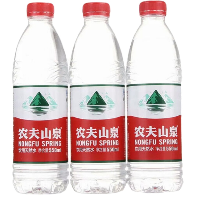 瓶装矿泉水550ml*24 100起订