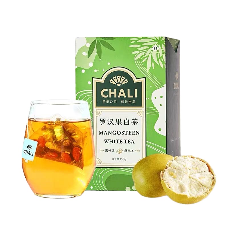 茶里(CHALI)茶里罗汉果白茶盒装45g