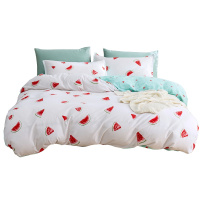雅兰家纺全棉四件套纯棉小清新公主风床单被套床笠4件套床上用品