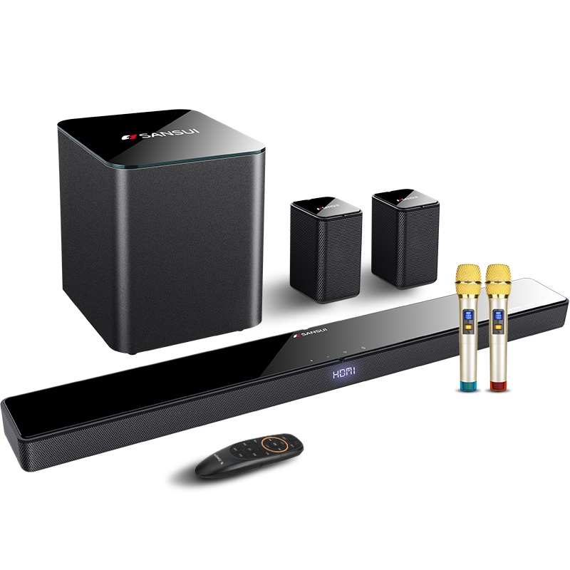 山水(SANSUI) 95E 家庭影院音响套装 电视音响回音壁 家用电视音箱 客厅蓝牙无线环绕影院 旗舰版