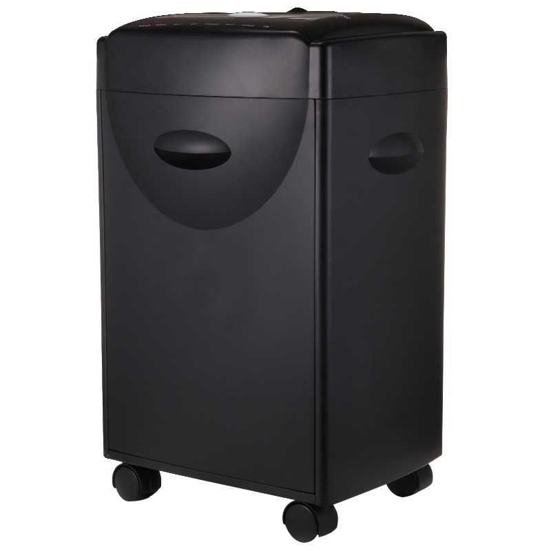 震旦(AURORA)AS1519CD专业大容量安全办公碎纸机(单次碎15张/超大纸筒35升/碎CD)黑色 35L