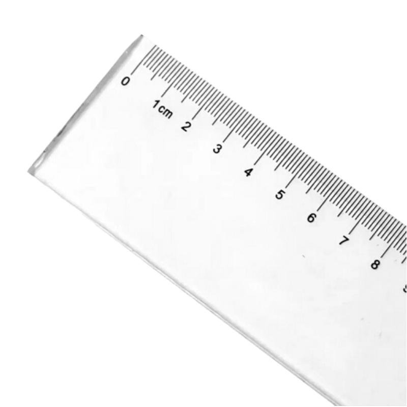 得力6260 塑料直尺60厘米 学生尺子文具绘图 60cm 一把