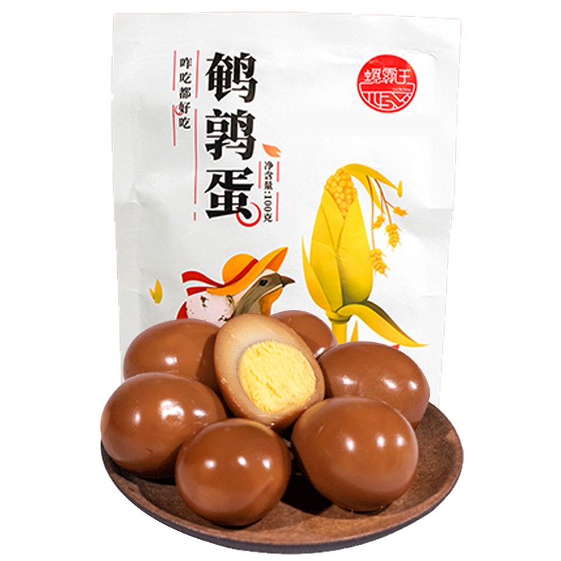 螺霸王卤鹌鹑蛋100g*1袋广西柳州螺蛳粉方便面速食即食配料