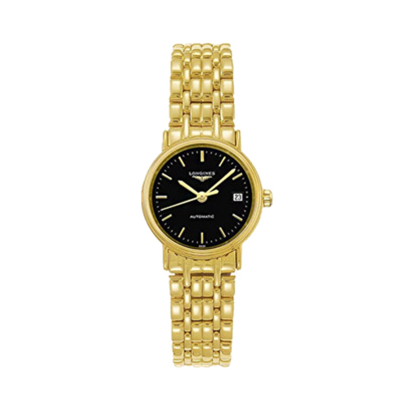 【预售款】浪琴(Longines)瑞士机械女表玫麗系列复古优雅L4.321.2.52.8女士机械表25.5mm