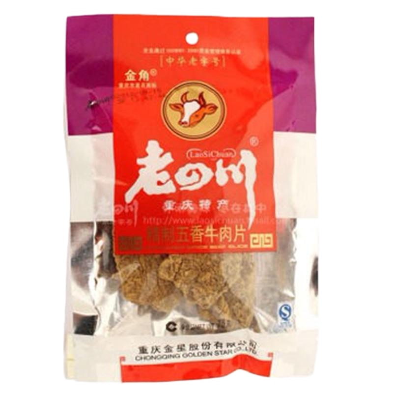 金角精制五香牛肉干75g/袋