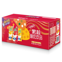 伊利 果粒优酸乳 酸奶牛奶饮品245g*24盒缤纷礼盒装 营养果味学生儿童早餐奶