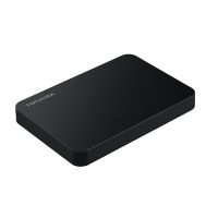 东芝(TOSHIBA)移动硬盘1T黑色 HDTB410YK3AA 安全 便携