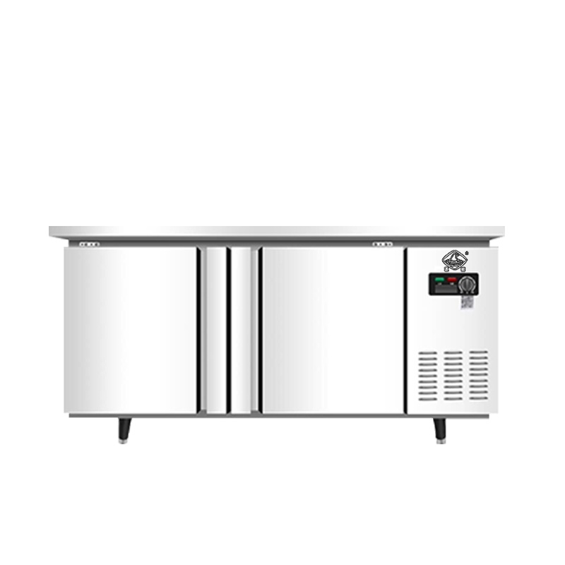 冰熊(bing xiong)469升双温工作台1.8米商用厨房不锈钢两用工作台冰柜展示柜 卧式储物冰柜TCF-1800S