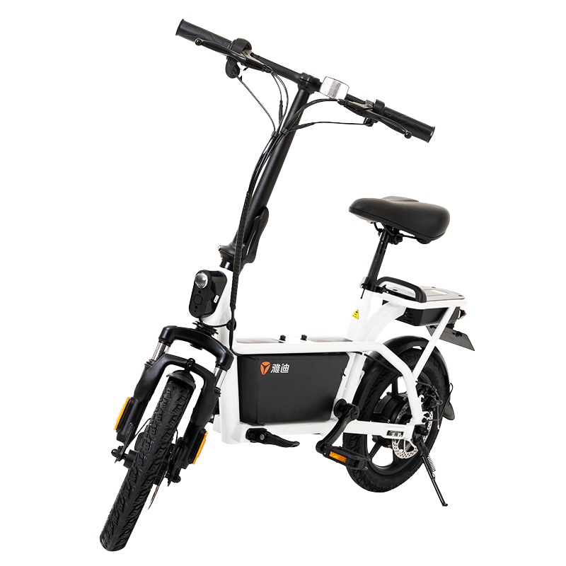 雅迪 F3家庭版(小豆豆) 轻巧代步车 电动自行车锂电池48V12AH