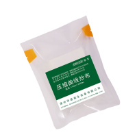 丛林狐 曲缩加工 易于填塞 吸液量大 双层无菌包装 压缩曲线纱布