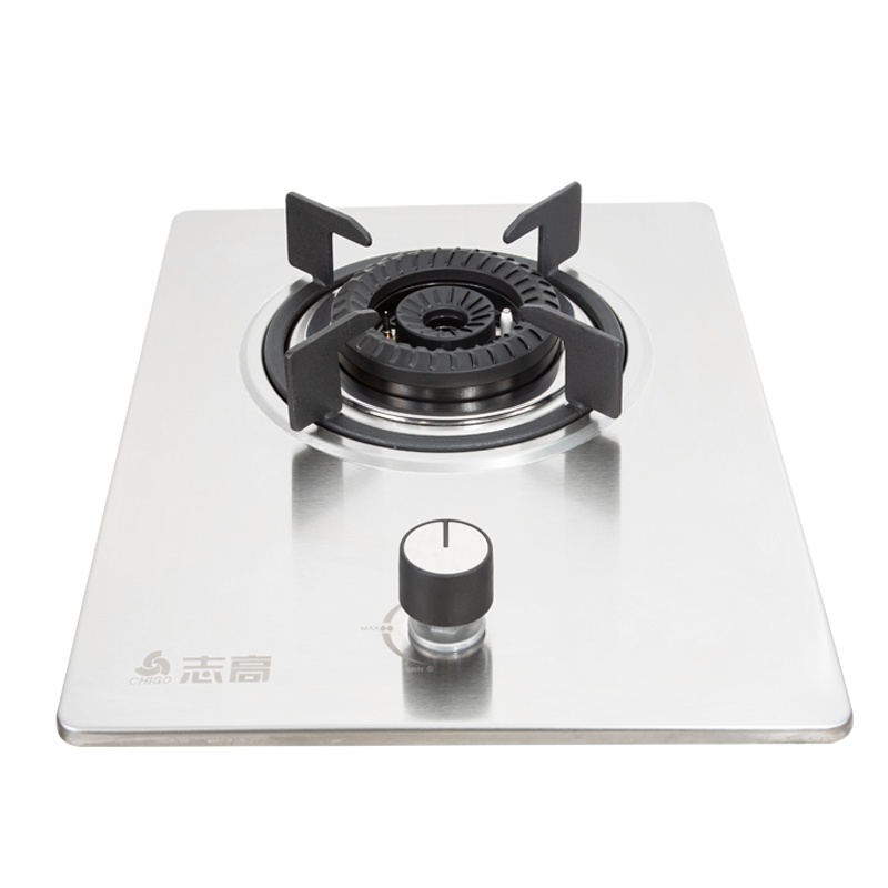 志高(CHIGO) H131不锈钢面板猛火单灶台嵌两用熄火保护燃气灶灶具(天然气)