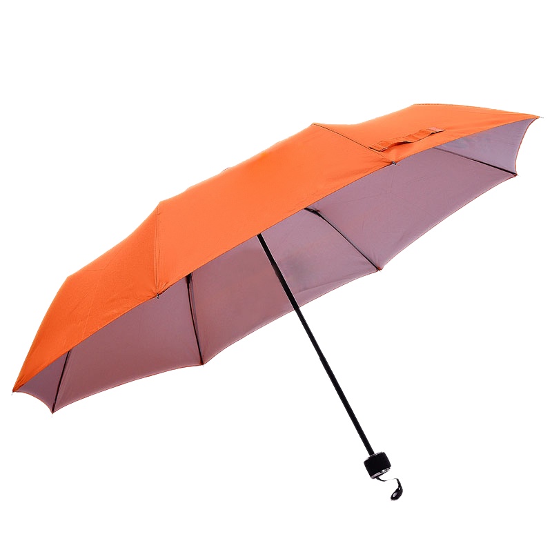 SCP 三折晴雨伞 SCP-011 54*8K防风骨架折叠加固晴雨两用伞001(单位:把)