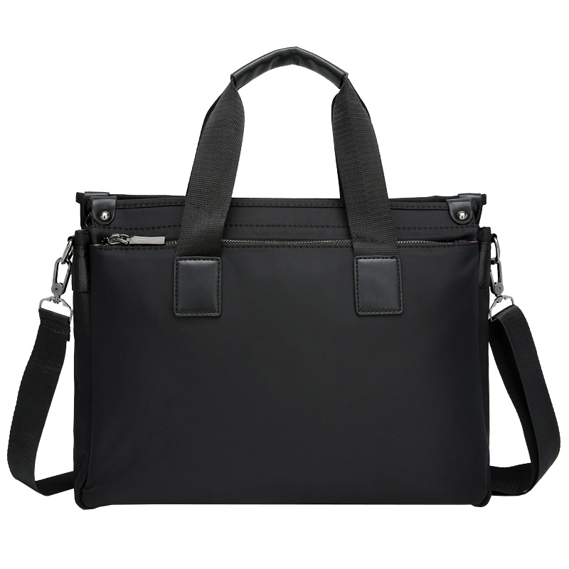 公文包 XTL734 横款方型27*28*10cm牛津布手提包单肩多层包(200个起订)