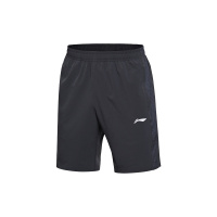 李宁(LI-NING)运动短裤男跑步系列速干凉爽短健身训练针织夏季运动裤AKSM109