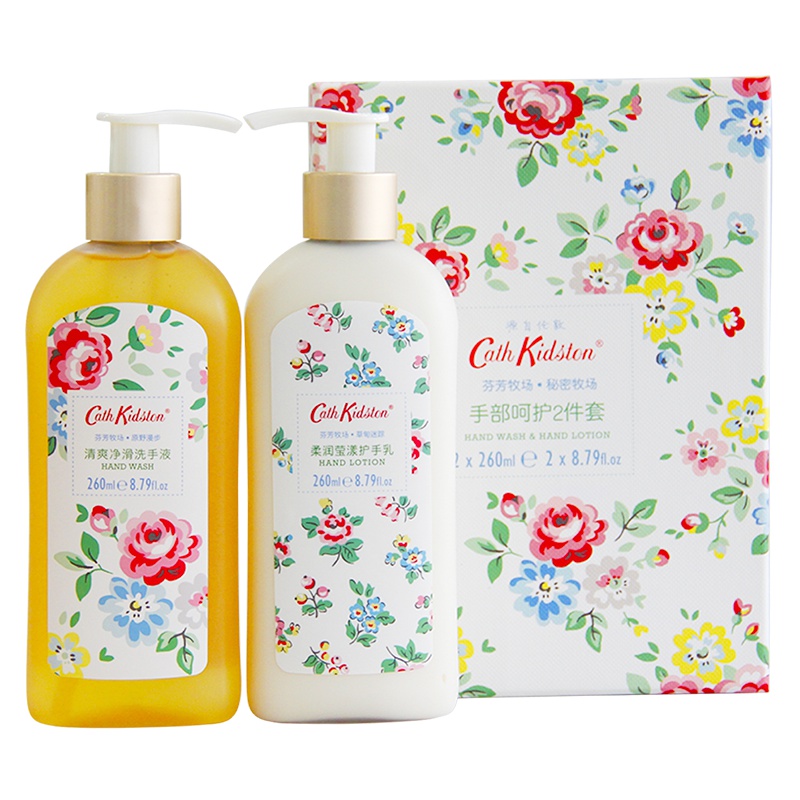 凯思·金德斯顿(Cath Kidston) 秘密牧场 手部呵护2件套(260ml+260ml)