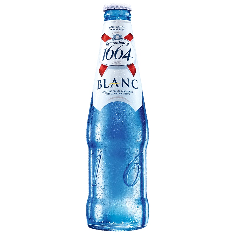 1664白啤酒精酿小麦果味克伦堡凯旋250ml*24瓶整箱装