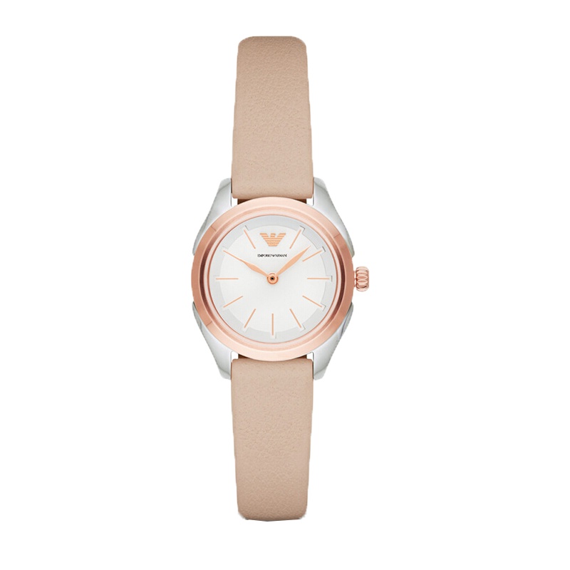 阿玛尼(EMPORIO ARMANI)手表 贝母表盘经典时尚休闲石英女士手表