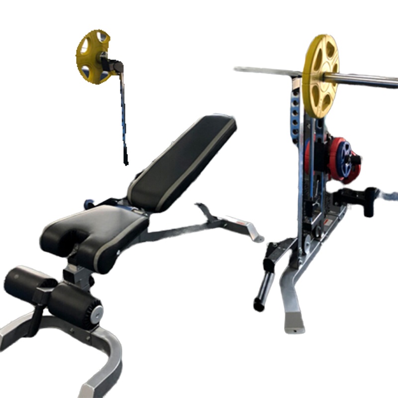 运动地垫 健身房橡胶地垫室内环保力量区减震缓冲垫子健身运动地垫 橡胶地垫600*600*20mm