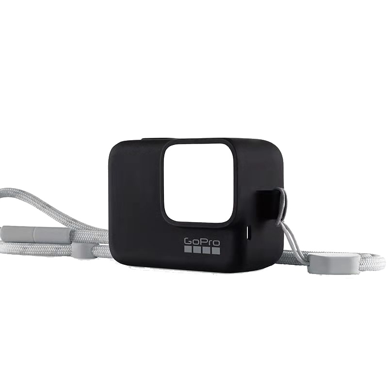 GoPro 硅胶保护套(黑色)+挂绳