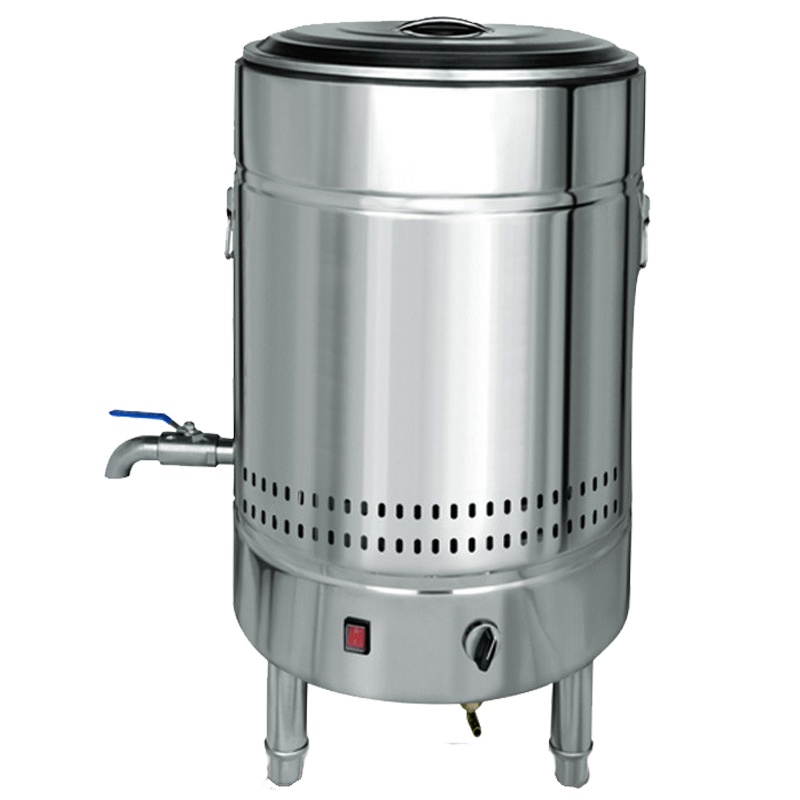 乐创 煮面炉商用煮面桶煲汤炉双层保温炉电汤面炉麻辣烫机60型燃气