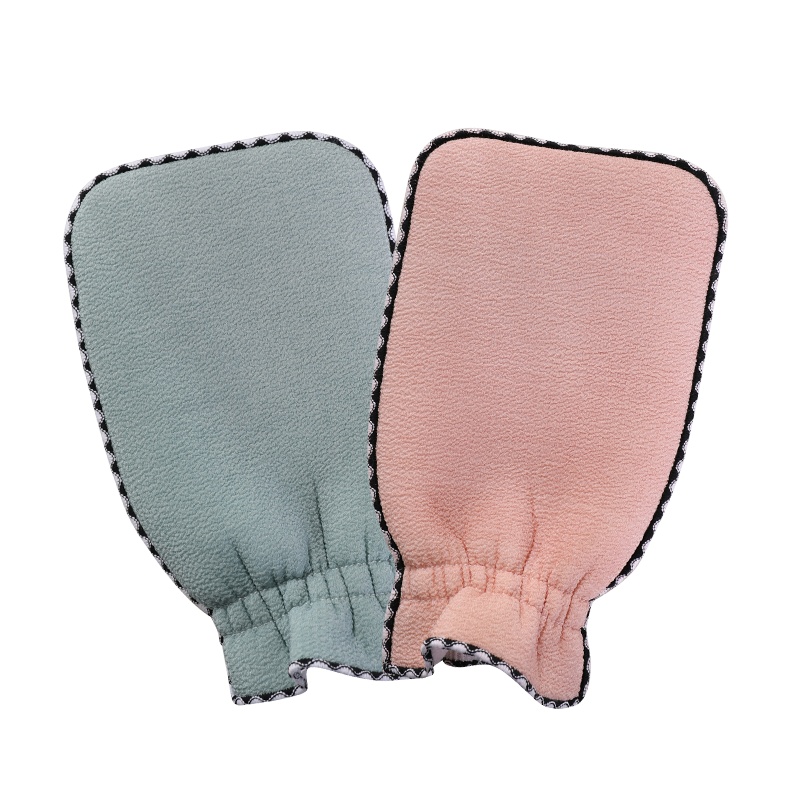 绿之源 搓澡巾2只装 浴室洗澡搓澡神器沐浴用品搓背搓澡巾去角质洗澡巾防滑手套