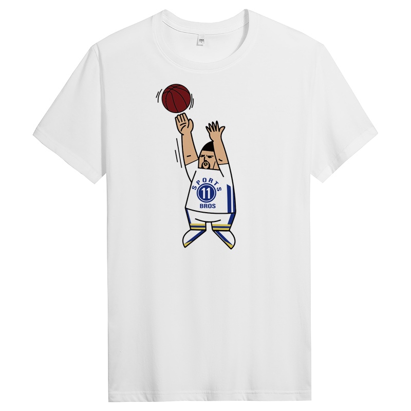 夏季男士修身圆领纯棉短袖T恤潮流半袖体恤衣服男装T DT10724